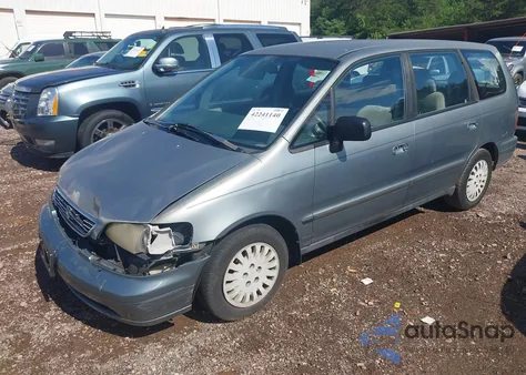 1996 Honda Odyssey Lx из США, поврежденный, VIN JHMRA186XTC016422